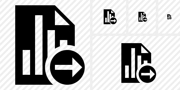 Document Chart Next Symbol