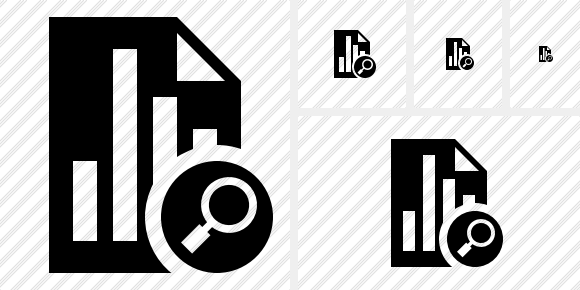 Document Chart Search Symbol