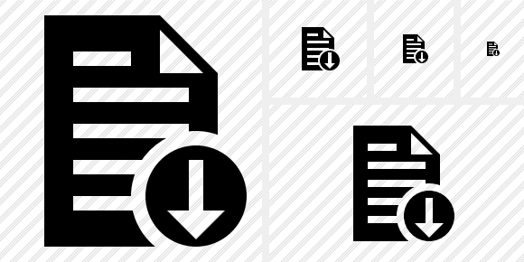 Document Download Symbol