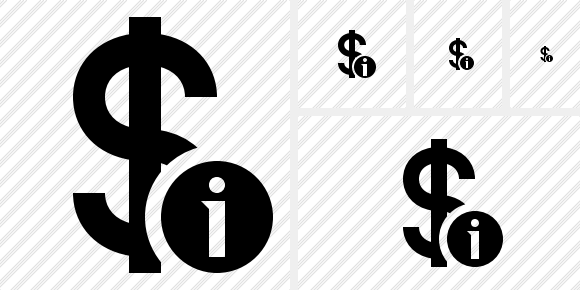 Icona Dollaro Info Icona Dollaro Info