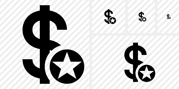 Dollar Star Symbol