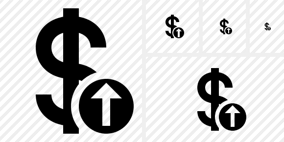 Dollar Upload Symbol