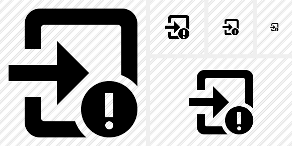 Enter Warning Icon Enter Warning Icon
