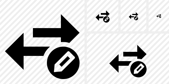 Exchange Horizontal Edit Icon Exchange Horizontal Edit Icon