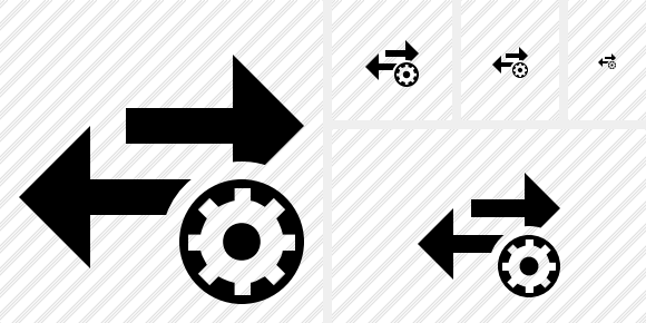 Exchange Horizontal Settings Icon Exchange Horizontal Settings Icon