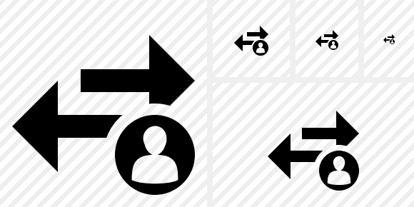Exchange Horizontal User Icon Exchange Horizontal User Icon