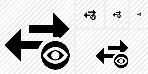 Exchange Horizontal View Icon Exchange Horizontal View Icon