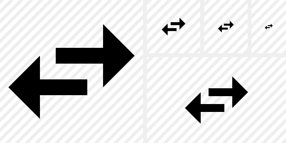 Exchange Horizontal Icon Exchange Horizontal Icon