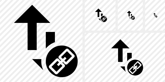 Exchange Vertical Link Icon Exchange Vertical Link Icon