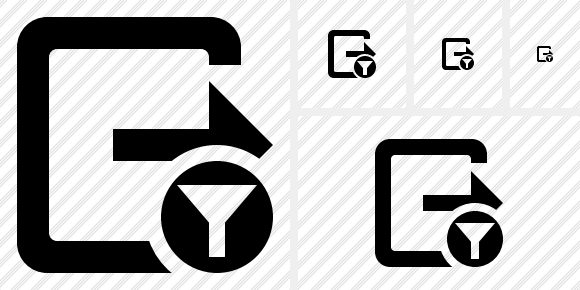 Exit Filter Symbol