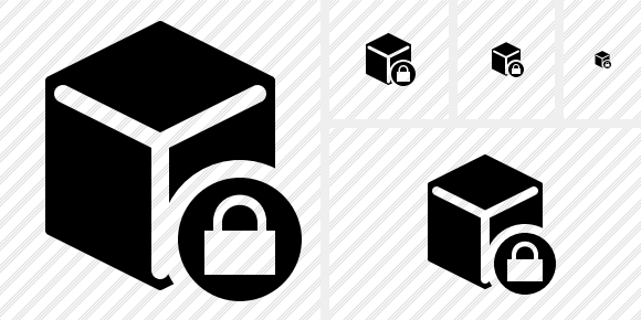 Extension Lock Icon Extension Lock Icon