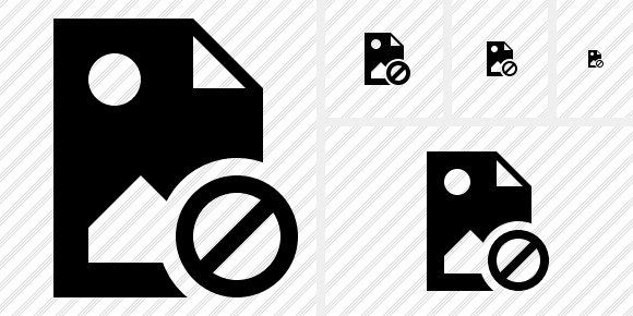 File Image Block Icon File Image Block Icon
