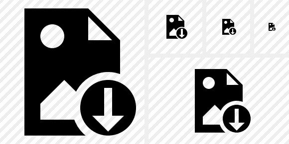File Image Download Icon File Image Download Icon
