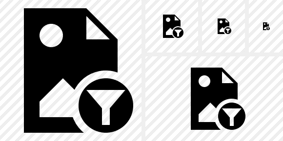File Image Filter Icon File Image Filter Icon