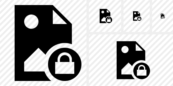 File Image Lock Icon File Image Lock Icon