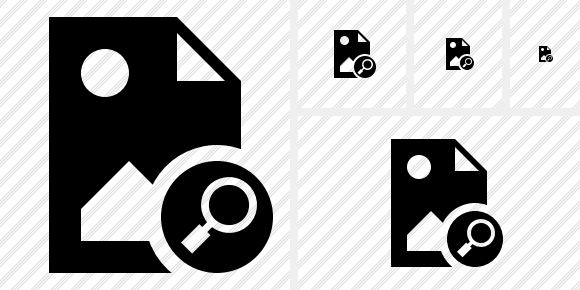 File Image Search Icon File Image Search Icon