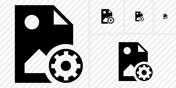 File Image Settings Icon File Image Settings Icon