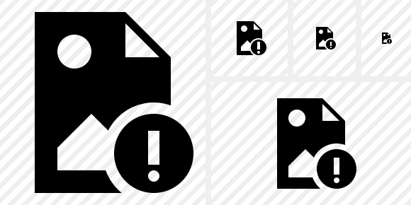 File Image Warning Icon File Image Warning Icon