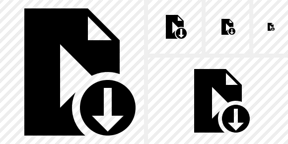 File Movie Download Icon File Movie Download Icon
