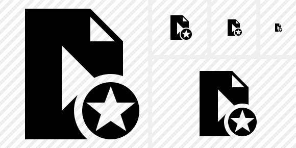 File Movie Star Icon