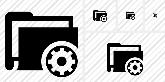 Folder Documents Settings Symbol