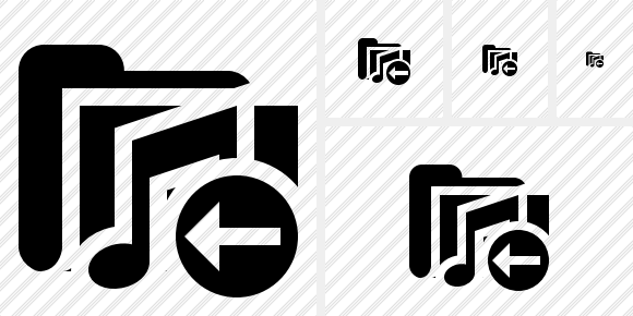 Folder Music Previous Icon Folder Music Previous Icon