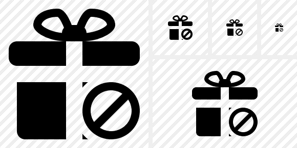 Gift Block Icon Gift Block Icon