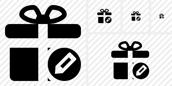 Gift Edit Symbol