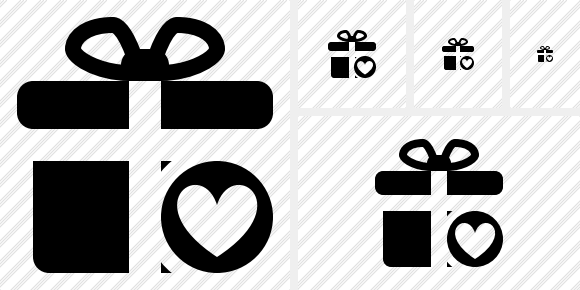Gift Favorites Icon Gift Favorites Icon