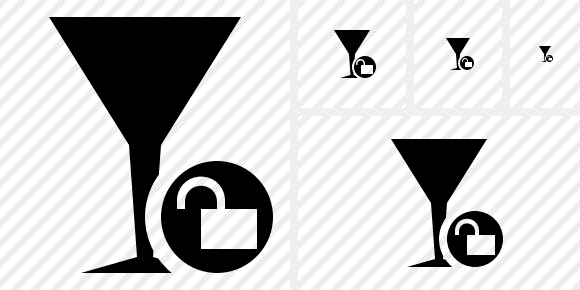 Icono Glass Unlock Icono Glass Unlock