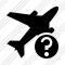 Airplane Help Icon