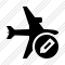 Airplane Horizontal Edit Icon