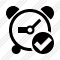 Alarm Clock Ok Icon