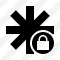 Asterisk Lock Icon