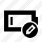 Battery Empty Edit Icon