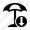 Beach Umbrella Download Icon