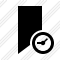 Bookmark Clock Icon