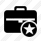 Briefcase Star Icon