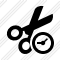 Cut Clock Icon