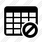 Database Table Block Icon