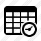 Database Table Clock Icon