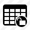 Database Table Unlock Icon