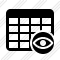 Database Table View Icon