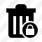 Delete Lock Icon