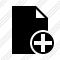 Document Blank Add Icon