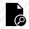 Document Blank Search Icon