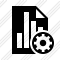 Document Chart Settings Icon