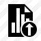 Document Chart Upload Icon