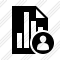 Document Chart User Icon