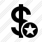 Dollar Star Icon